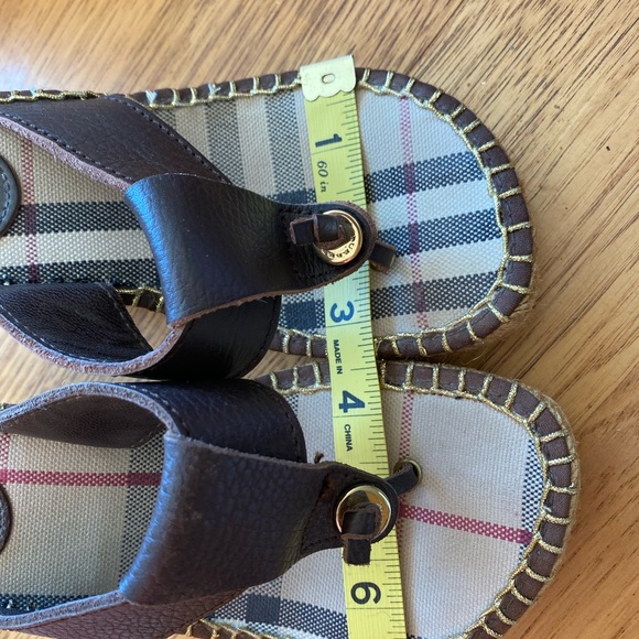 🔥 EUC!! Womens Burberry heeled Espadrilles! US size 5, EU 35. Pristine!🔥 - Picture 11 of 12